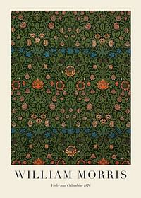 William Morris Violet And Columbine 1876-1