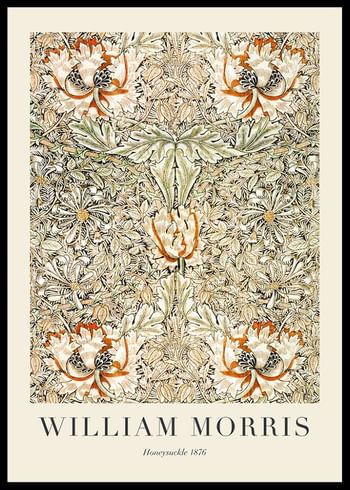 Plakat William Morris Honeysuckle 1876