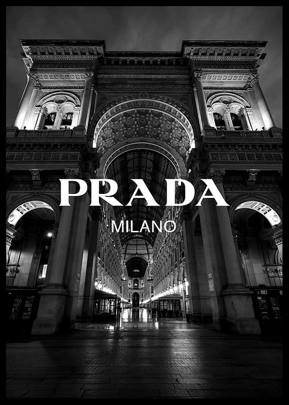 Prada Milano Poster | Fashion | Gallerix.co.uk