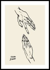 Egon Schiele Art Hands-0