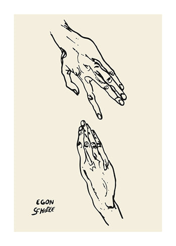 Plakat Egon Schiele Art Hands