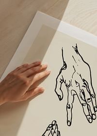 Egon Schiele Art Hands-5