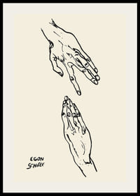 Egon Schiele Art Hands-2