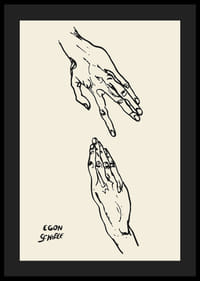 Egon Schiele Art Hands-4