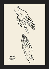 Egon Schiele Art Hands-5