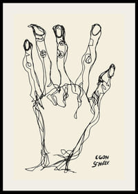 Egon Schiele Hand-2