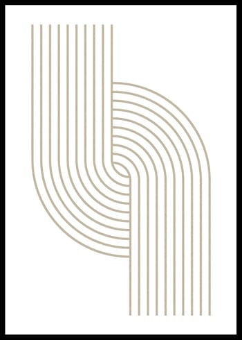 Poster Art Lines No1