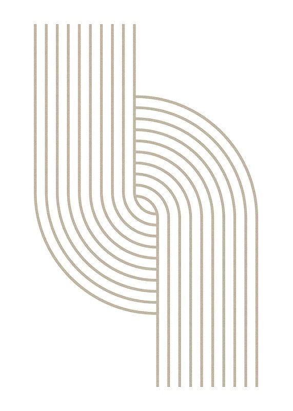 Poster Art Lines No1