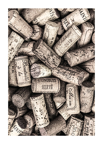 Affiche Wine Corks