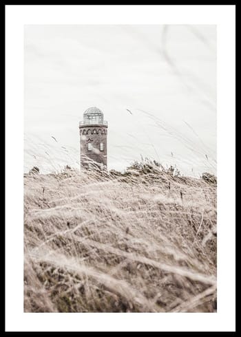 Poster Lighthouse In Field
