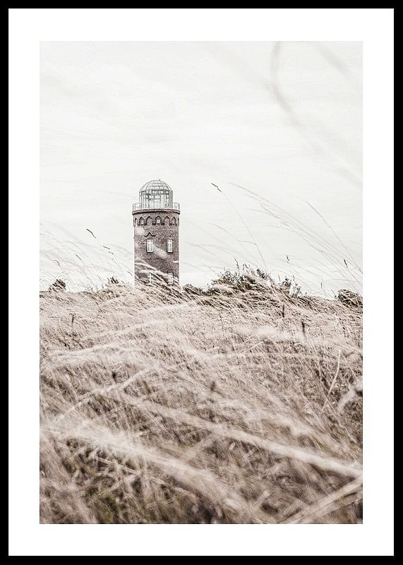Lighthouse In Field-12