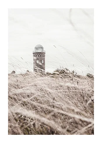 Poster Lighthouse In Field