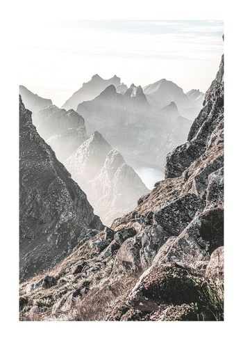 Poster Majestic Mountain View