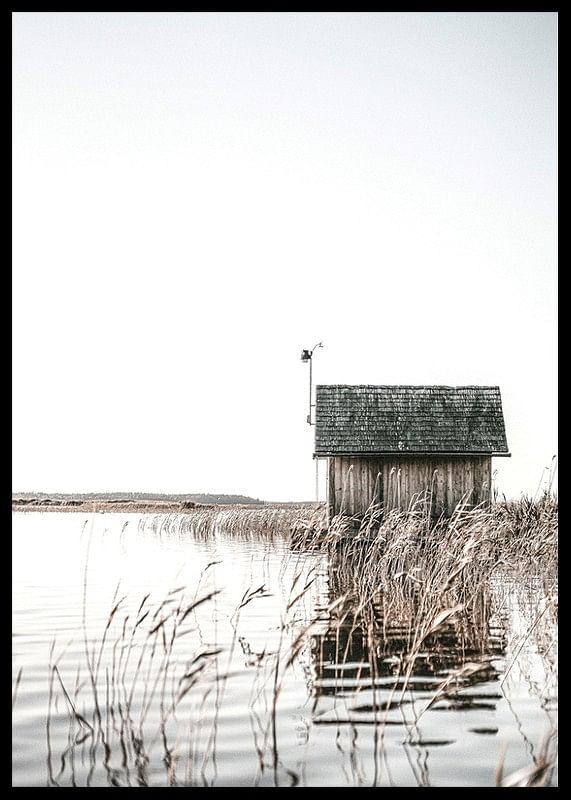 Wooden Cabin By Lake-12