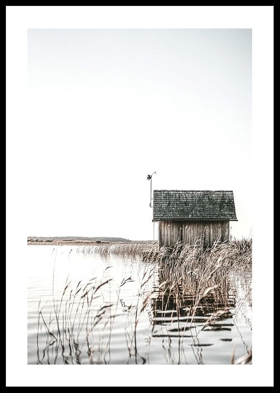 Wooden Cabin By Lake-12