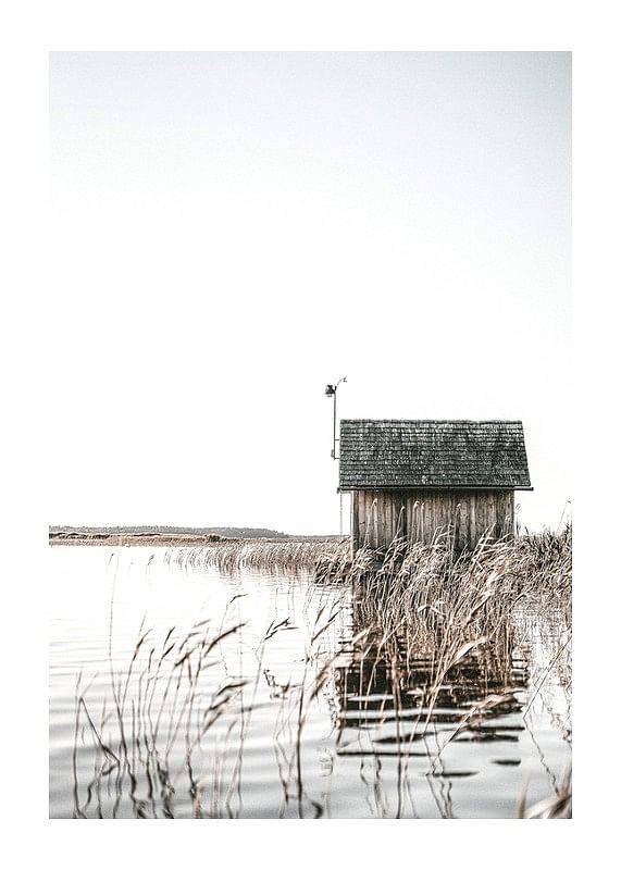 Wooden Cabin By Lake-12