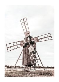 Old Wooden Wind Mill-1