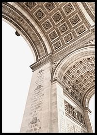 The Arc De Triomphe In Paris-2