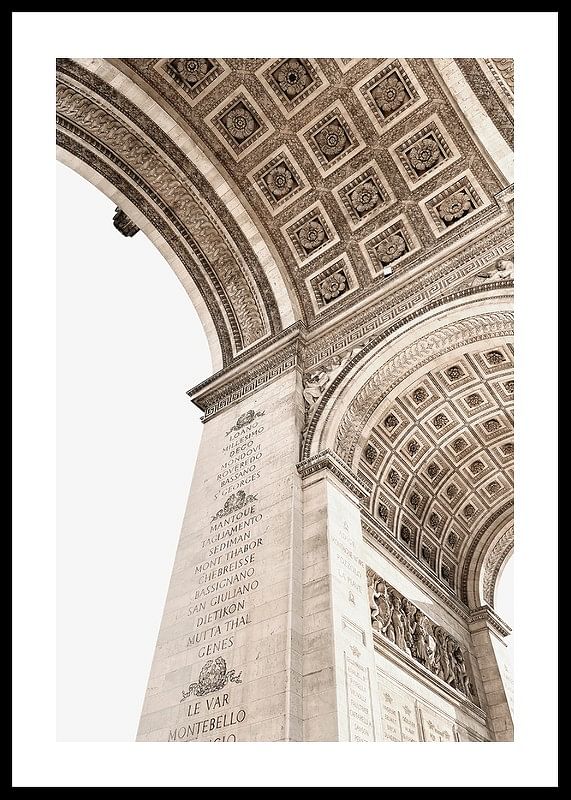 The Arc De Triomphe In Paris-12