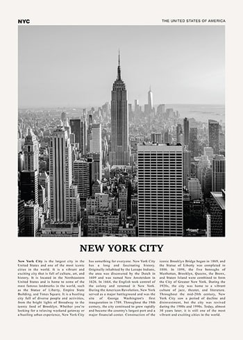 Poster This Is New York City