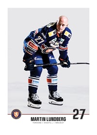 Växjö Lakers Martin Lundberg #27-1
