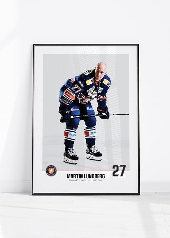 Växjö Lakers Martin Lundberg #27-12