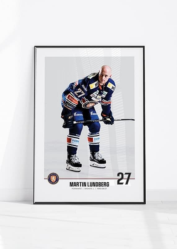 Växjö Lakers Martin Lundberg #27-12