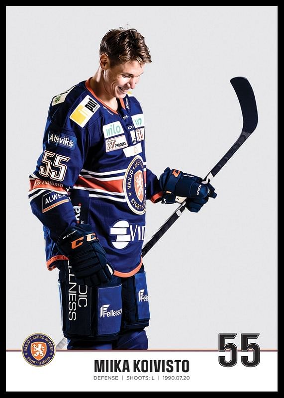 Växjö Lakers Mika Koivisto #55-12