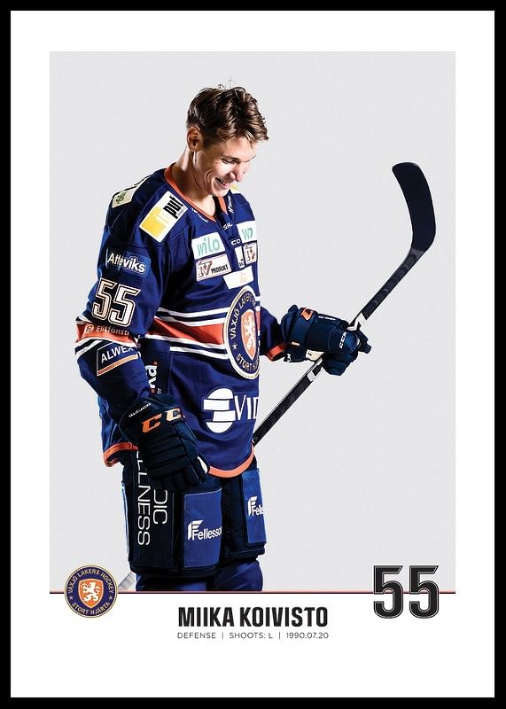 Växjö Lakers Mika Koivisto #55-12