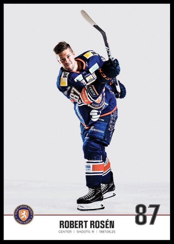 Växjö Lakers Robert Rosén #87-12