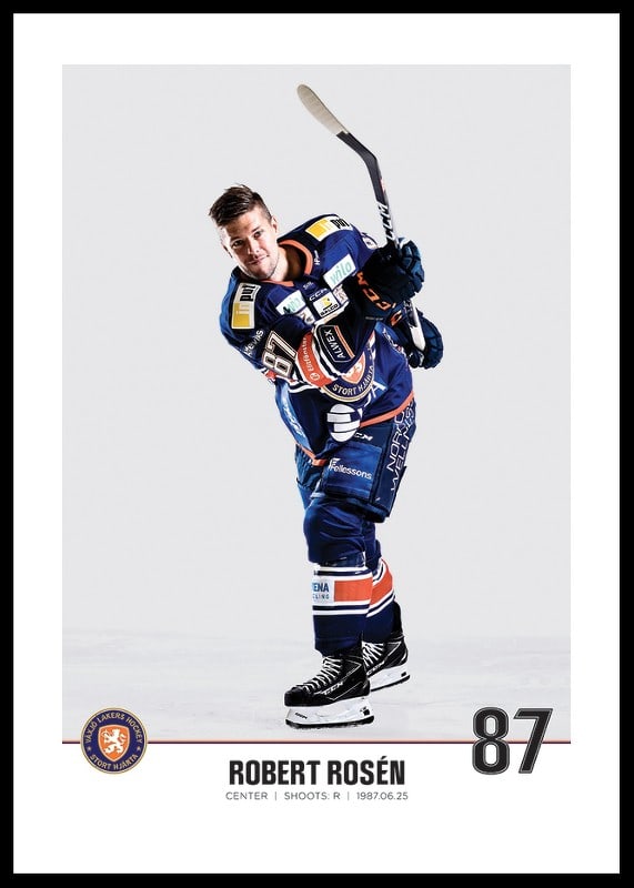 Växjö Lakers Robert Rosén #87-12