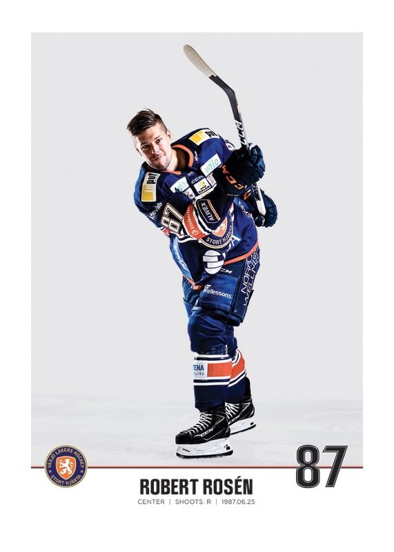 Växjö Lakers Robert Rosén #87-12