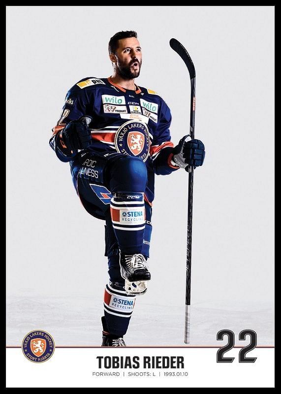 Växjö Lakers Tobias Rieder #22-12