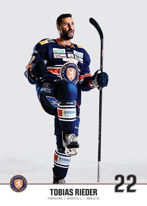 Växjö Lakers Tobias Rieder #22-12