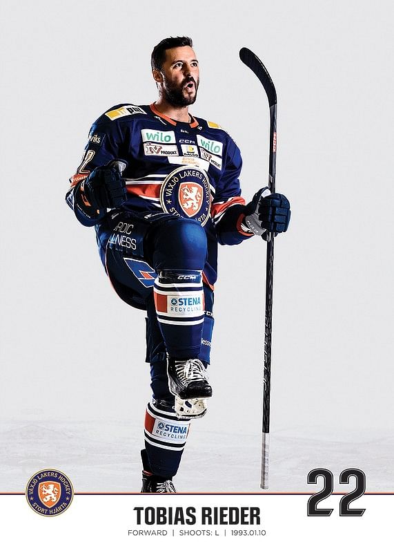 Växjö Lakers Tobias Rieder #22-12
