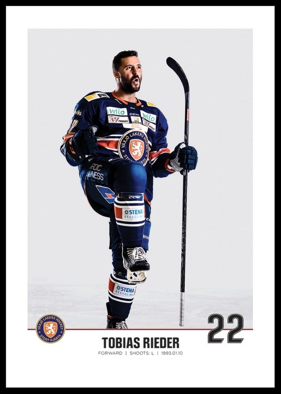 Växjö Lakers Tobias Rieder #22-12