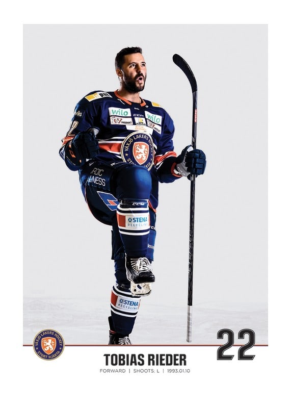 Växjö Lakers Tobias Rieder #22-12