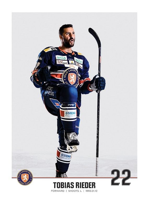 Växjö Lakers Tobias Rieder #22-12
