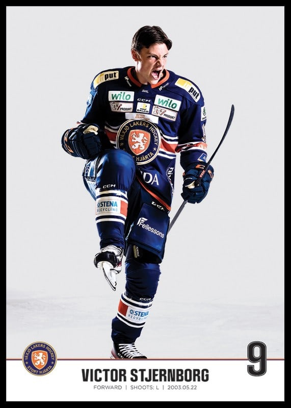 Växjö Lakers Victor Stjernborg #9-12