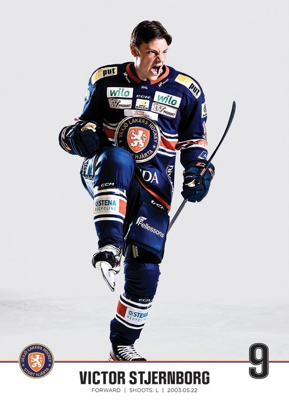 Växjö Lakers Victor Stjernborg #9-12