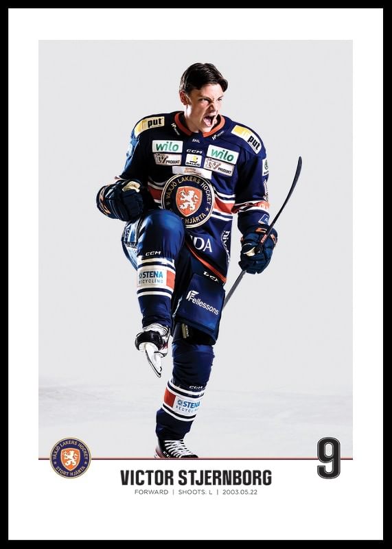 Växjö Lakers Victor Stjernborg #9-12