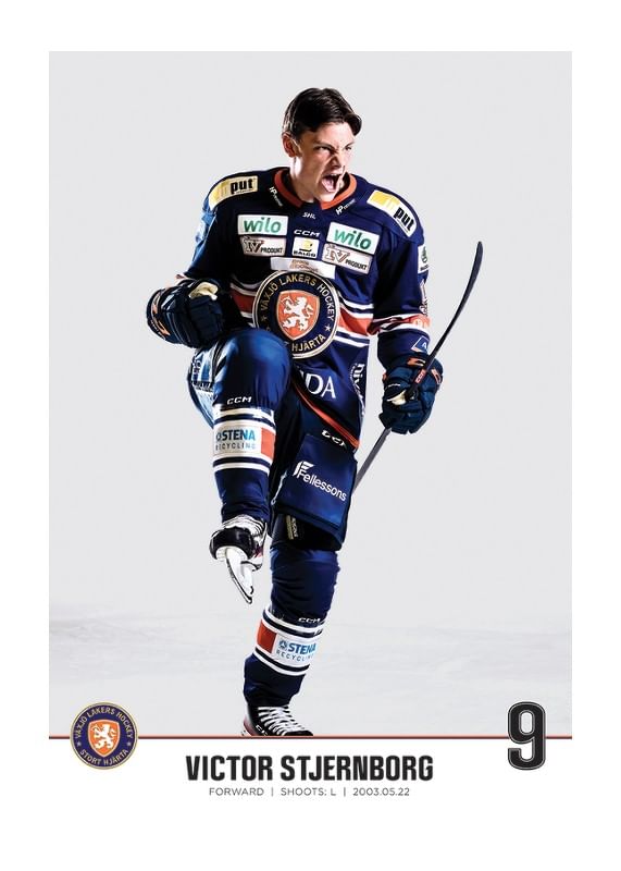 Växjö Lakers Victor Stjernborg #9-12