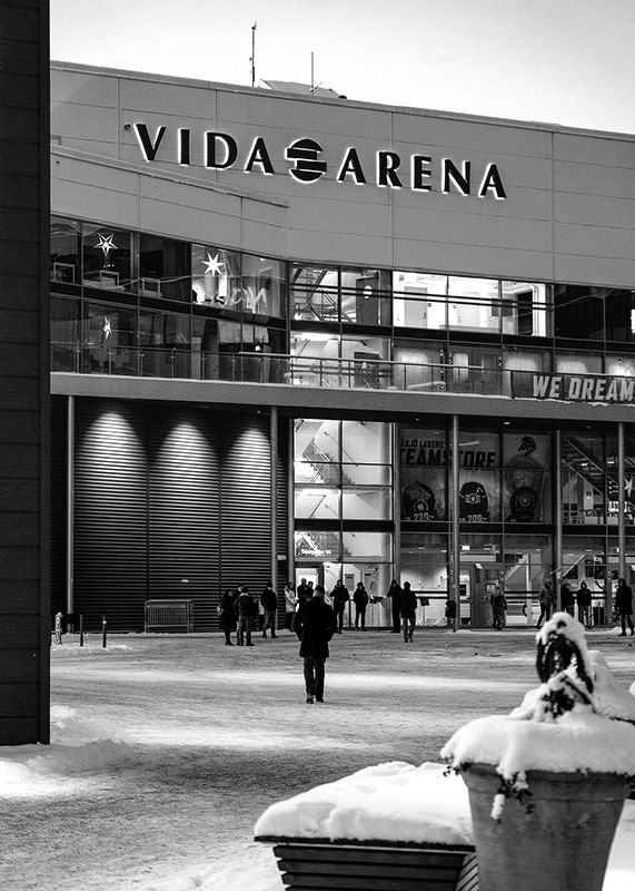 Växjö Lakers Vida Arena B&W No1-12