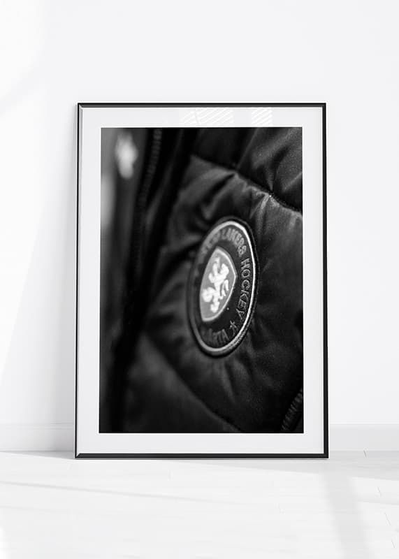 Växjö Lakers Logga Profil B&W-12