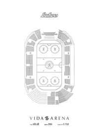 Växjö Lakers Vida Arena Skiss Vit-1