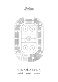 Växjö Lakers Vida Arena Skiss Vit-1