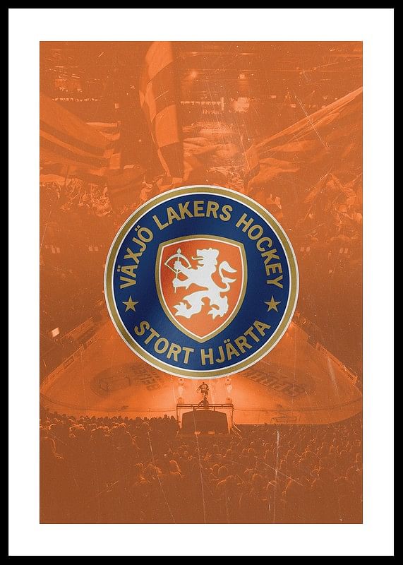 Växjö Lakers VLH Logo Orange-12