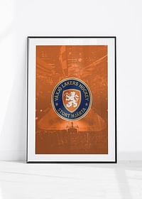 Växjö Lakers VLH Logo Orange-4