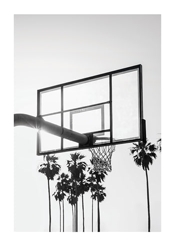 Póster Basketball L.A Court
