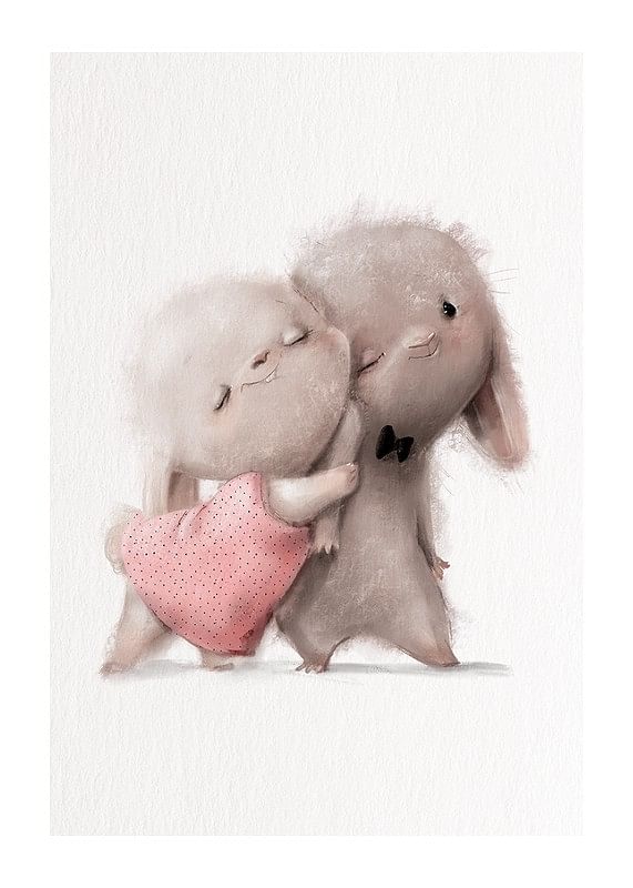Bunny Sibling Hug-12